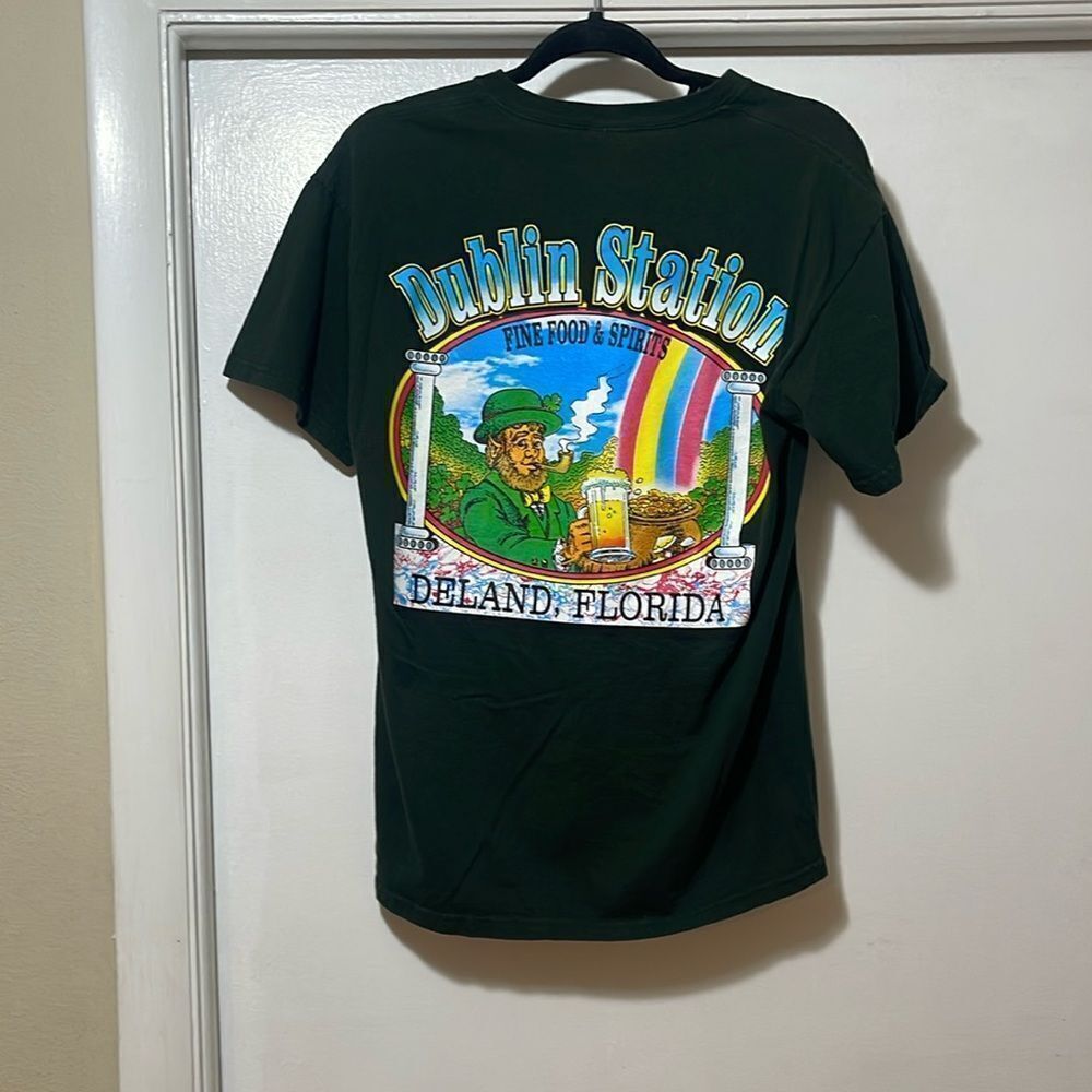 Dublin Station fine food & spirits Deland, Florida T-shirt size medium